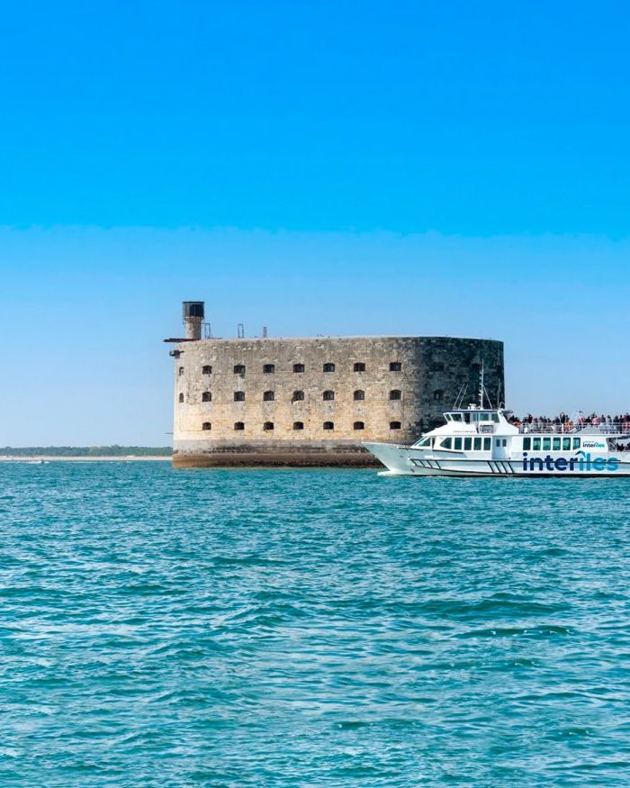 Le Fort Boyard vu depuis la mer