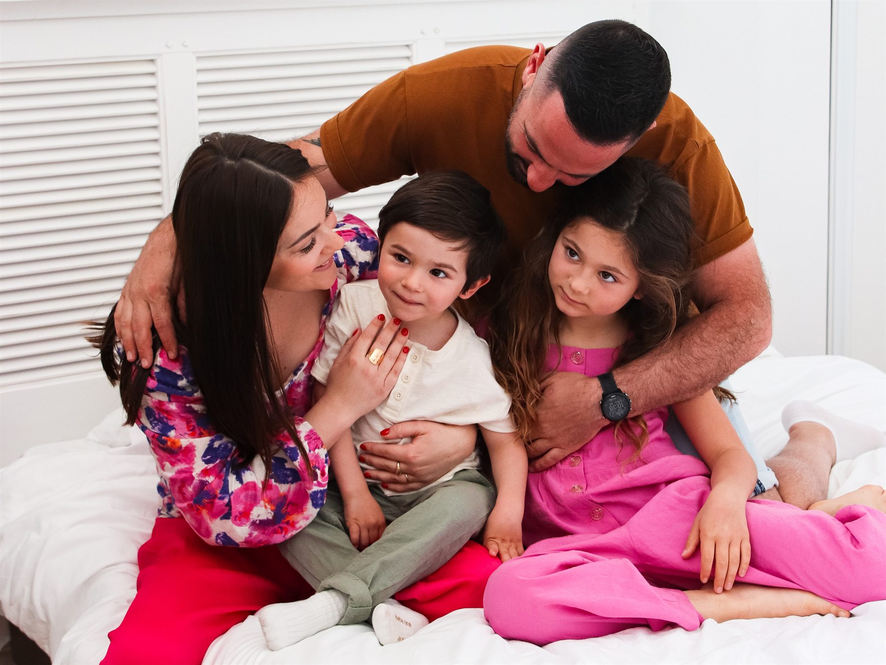 En famille dans un appartement de la Résidence
