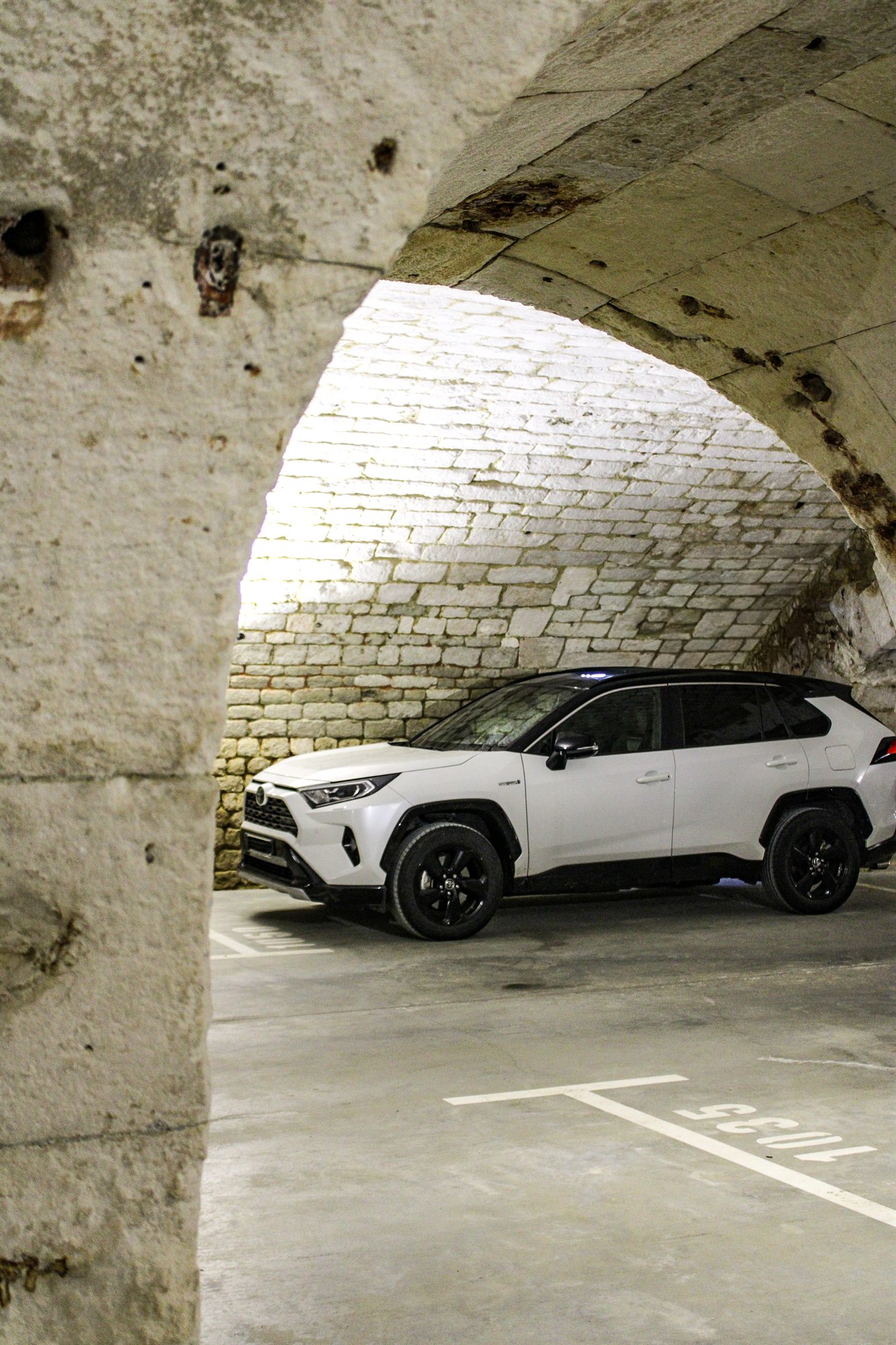 Parking souterrain sécurisé de la Résidence