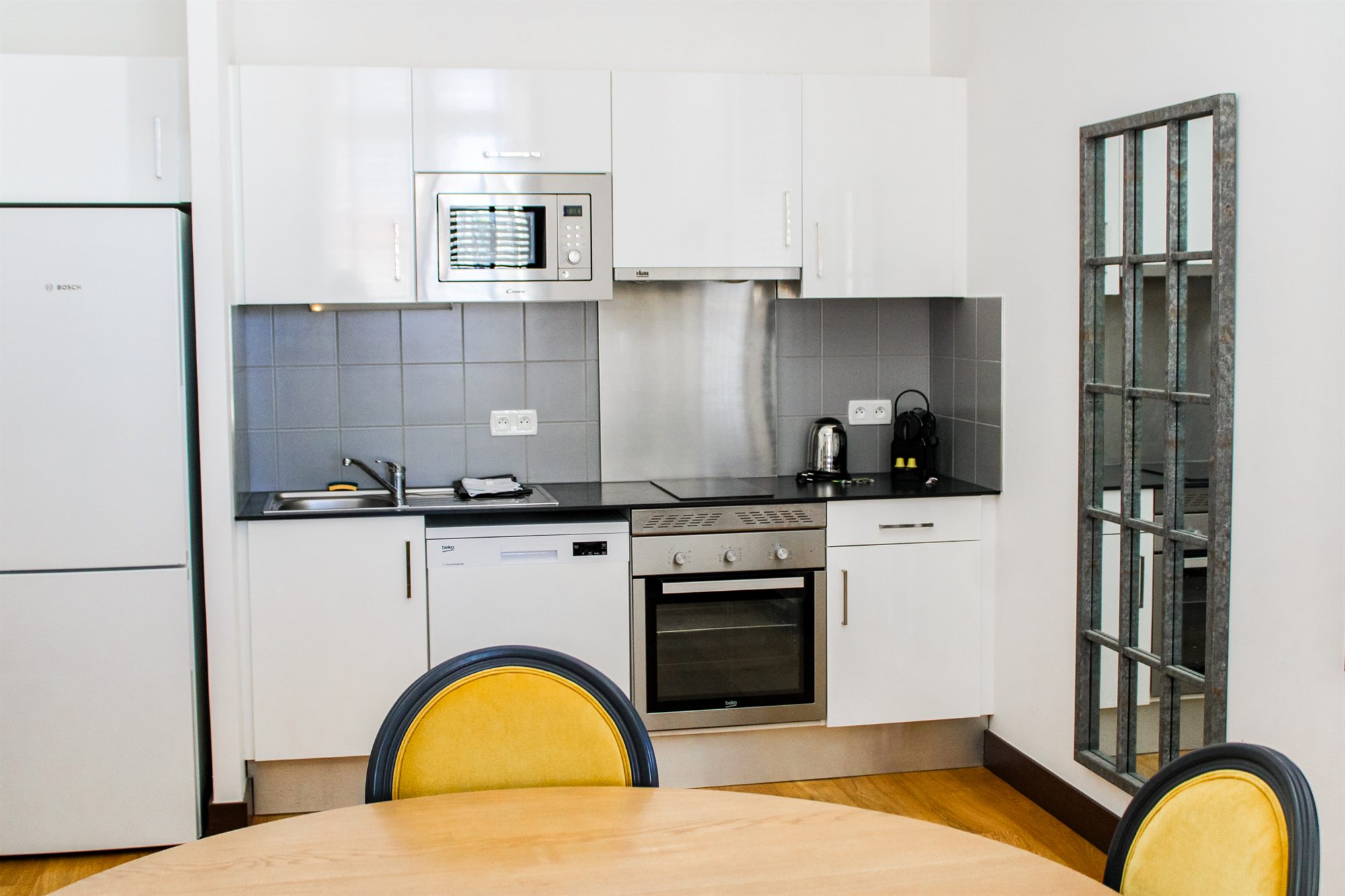 Appartement T3 — la cuisine entièrement équipée